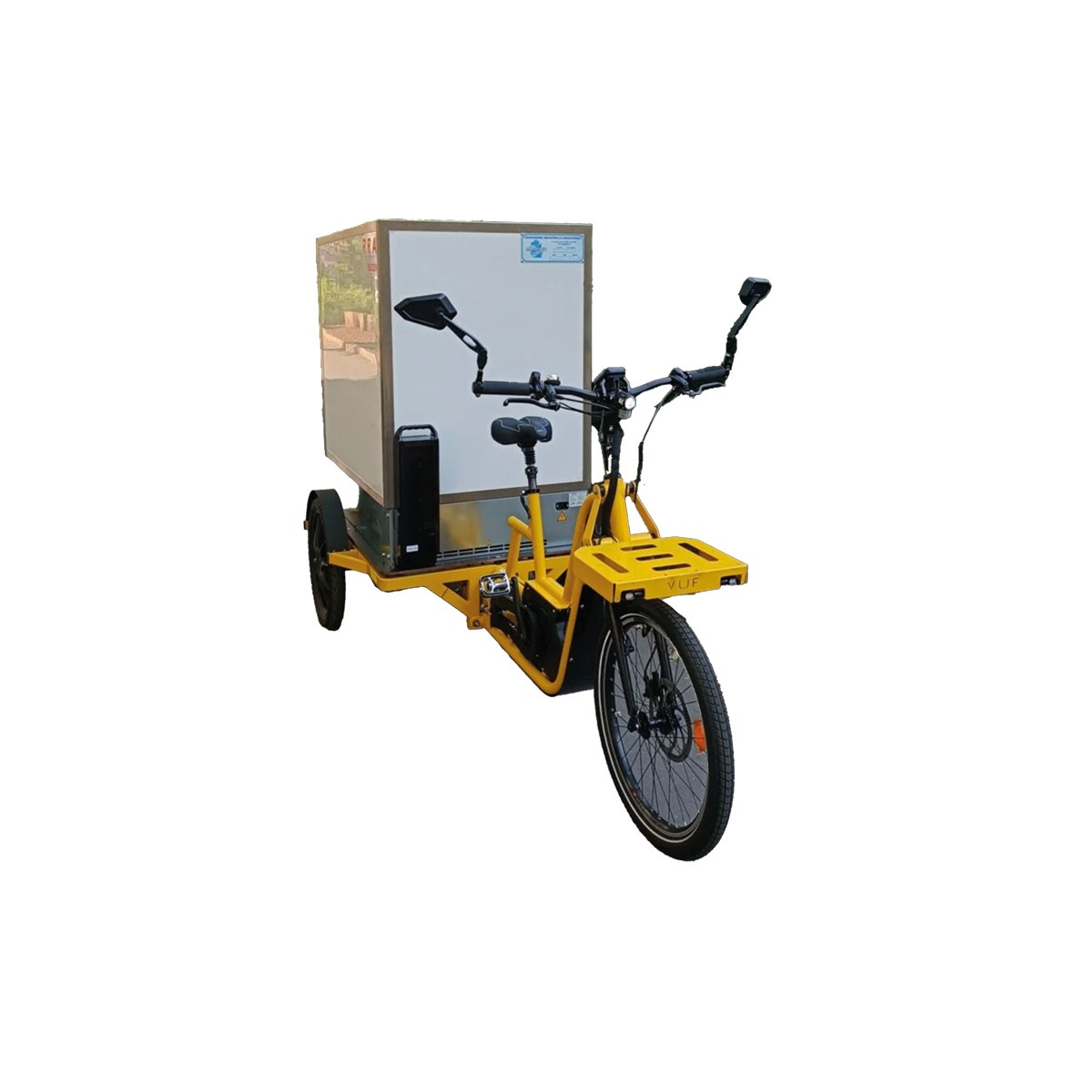 vélo cargo éléctrique de transport pour le service
